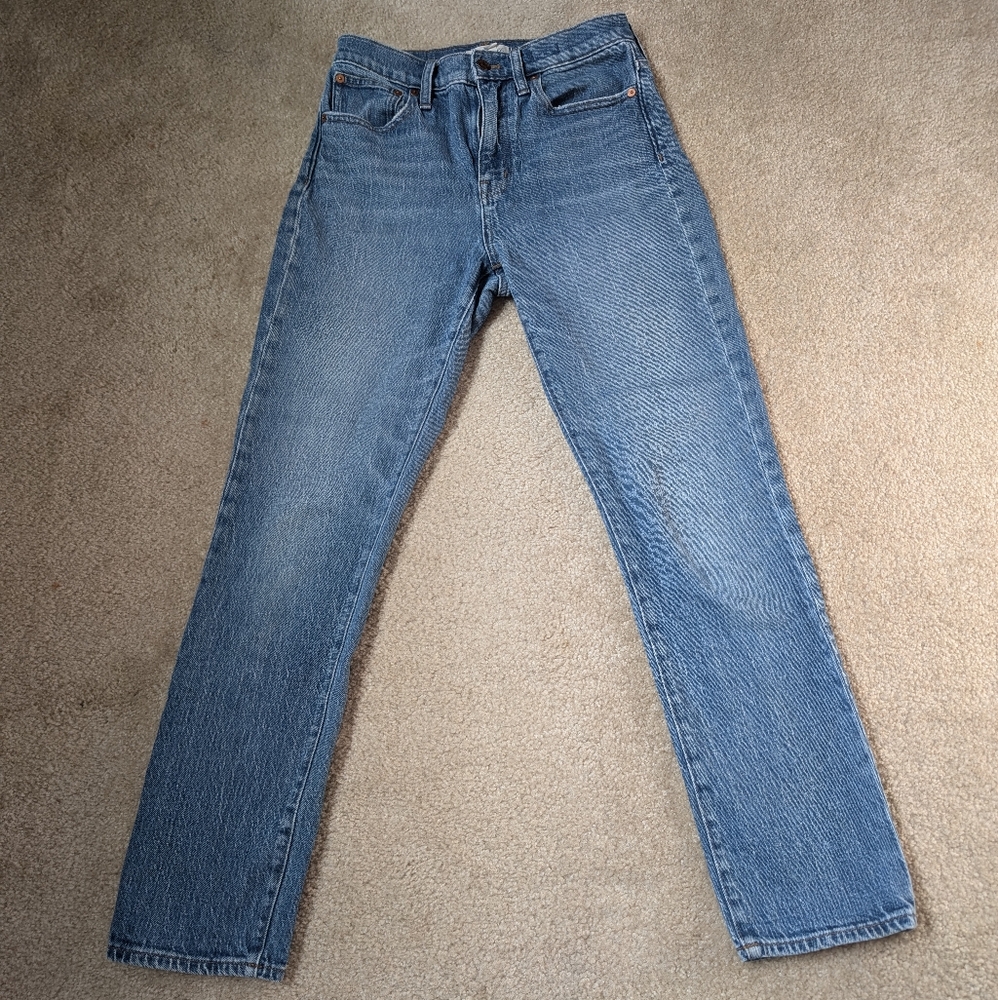 Madewell High Rise Slim Boy Jean 25W x 32L